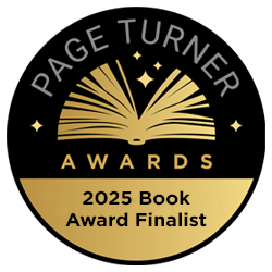 2025 Book Award Finalist - 250x250 Size - Page Turner Awards Brand Badge By Kent Wynne C -